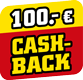 mit 100 Euro CashBack