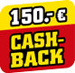 mit 150 Euro CashBack