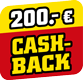 mit 200 Euro CashBack