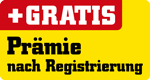 mit Prämie nach Registrierung