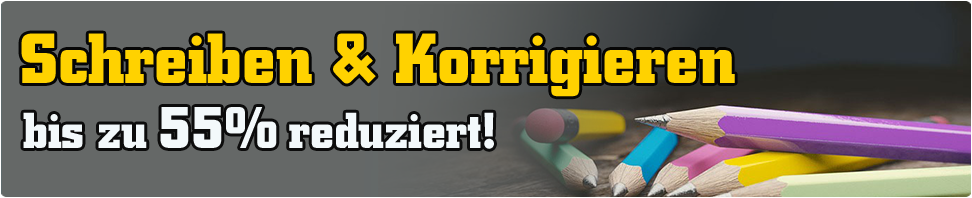 Schreibgeräte und Korrekturmittel